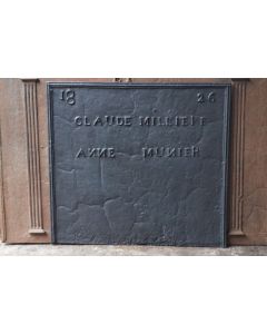 Plaque de Cheminée 'Mariage'