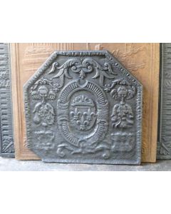 Plaque de Cheminée 'Armes de France'