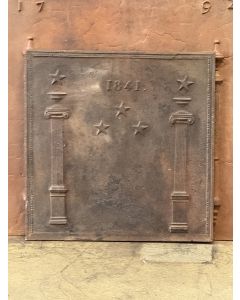 Plaque Fonte Néoclassique