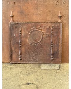 Plaque Fonte Néoclassique