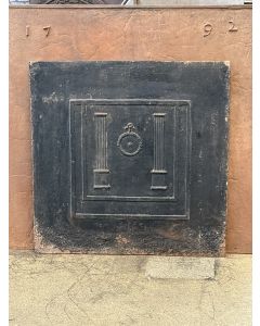 Plaque Fonte Néoclassique