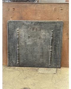 Plaque de Cheminée 'Année'