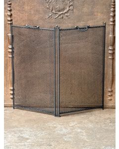 Grand Pare-Feu Français | Fait à la Main, Neuf | 62.5 cm de Haut