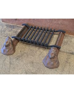 Grille Porte Bûches Ancienne