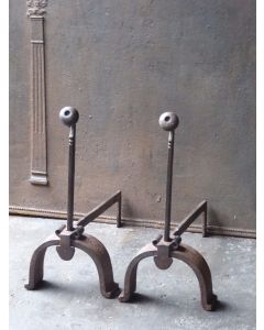 Chenets en Fer Forgé