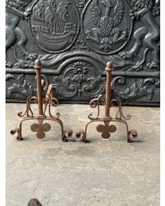 Chenets Style Louis XV