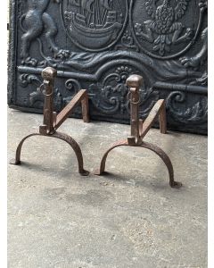 Chenets Louis XV