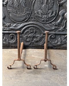 Chenets Louis XV