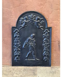 Plaque de Cheminée 'Allégorie de la Paix'