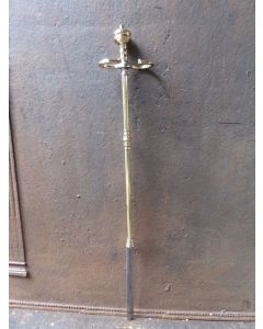 Tisonnier en Laiton Poli