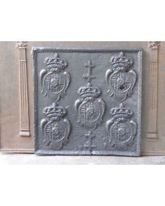 Plaque de Cheminée 'Armes de Lorraine'