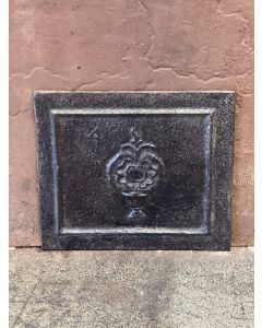 Plaque de Cheminée 'Panier de Fleurs'