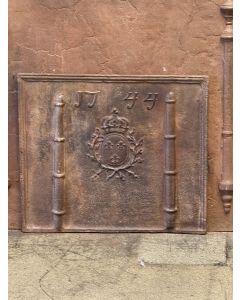 Plaque de Cheminée 'Armes de France'