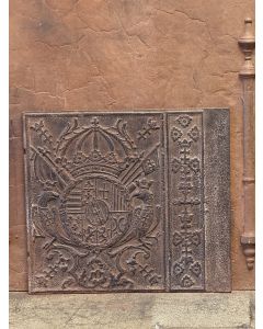 Plaque de Cheminée 'Armes de Lorraine'