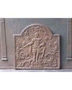 Plaque en Fonte Louis XV