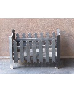 Grille Porte Bûches Néo Gothique