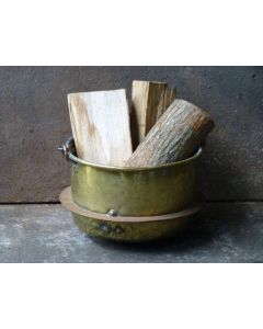 Panier à Bûches en Laiton