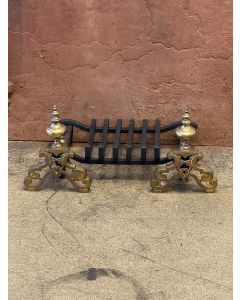 Grille Porte Buches Victorienne