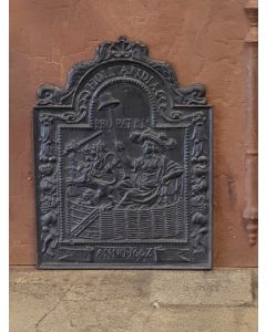 Plaque de Cheminée 'Pro Patria'