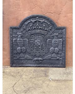 Plaque de Cheminée 'Armes de Lorraine'