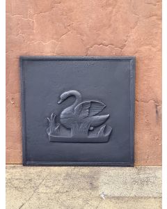 Plaque de Cheminée 'Scène Rurale'