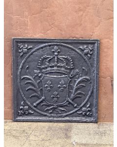 Plaque de Cheminée 'Armes de France'
