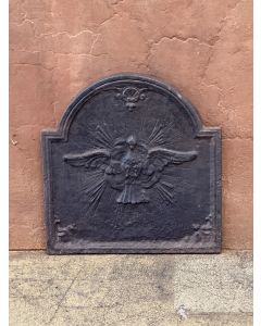 Plaque de Cheminée 'Thème Religieux'