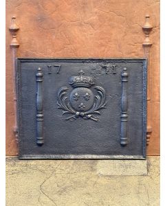 Plaque de Cheminée 'Armes de France'