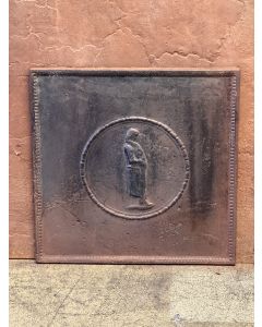 Plaque de Cheminée 'Homme'