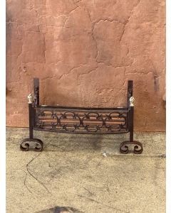 Grille Porte Buches Victorienne