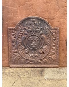 Plaque de Cheminée 'Armes de France'