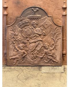Plaque de Cheminée 'Allégorie de France'