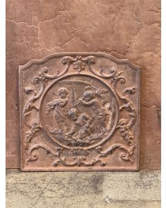 Plaque de Cheminée 'Amours'