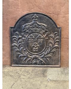 Plaque de Cheminée 'Armes de France'