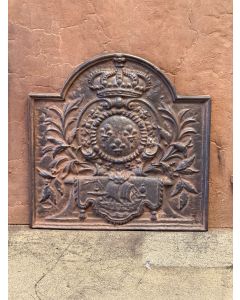 Plaque de Cheminée 'Armes de France'