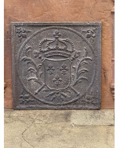 Plaque de Cheminée 'Armes de France'