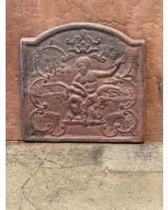 Plaque de Cheminée 'Zeus et Léda'