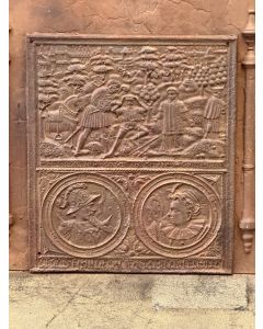 Plaque de Cheminée 'Thème Religieux'