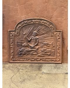 Plaque de Cheminée 'Neptune'