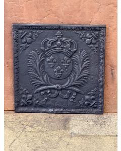 Plaque de Cheminée 'Armes de France'