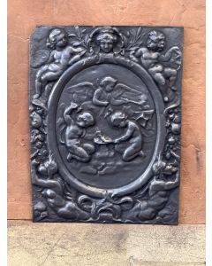 Plaque de Cheminée 'Amours'