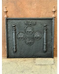 Plaque de Cheminée 'Chevaux'