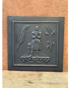 Plaque de Cheminée 'Jeanne d'Arc'