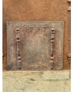 Plaque de Cheminée 'Année'