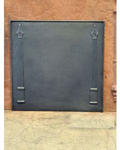 Plaque de Cheminée 'Colonnes de Liberté'