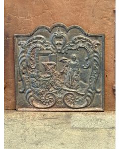 Plaque en Fonte Louis XV