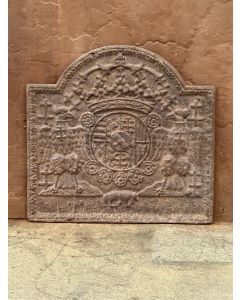 Plaque de Cheminée 'Armes de Lorraine'