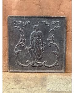 Plaque de Cheminée 'Femme'