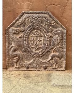 Plaque de Cheminée 'Armes de France'