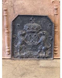 Plaque de Cheminée 'Armes de France'